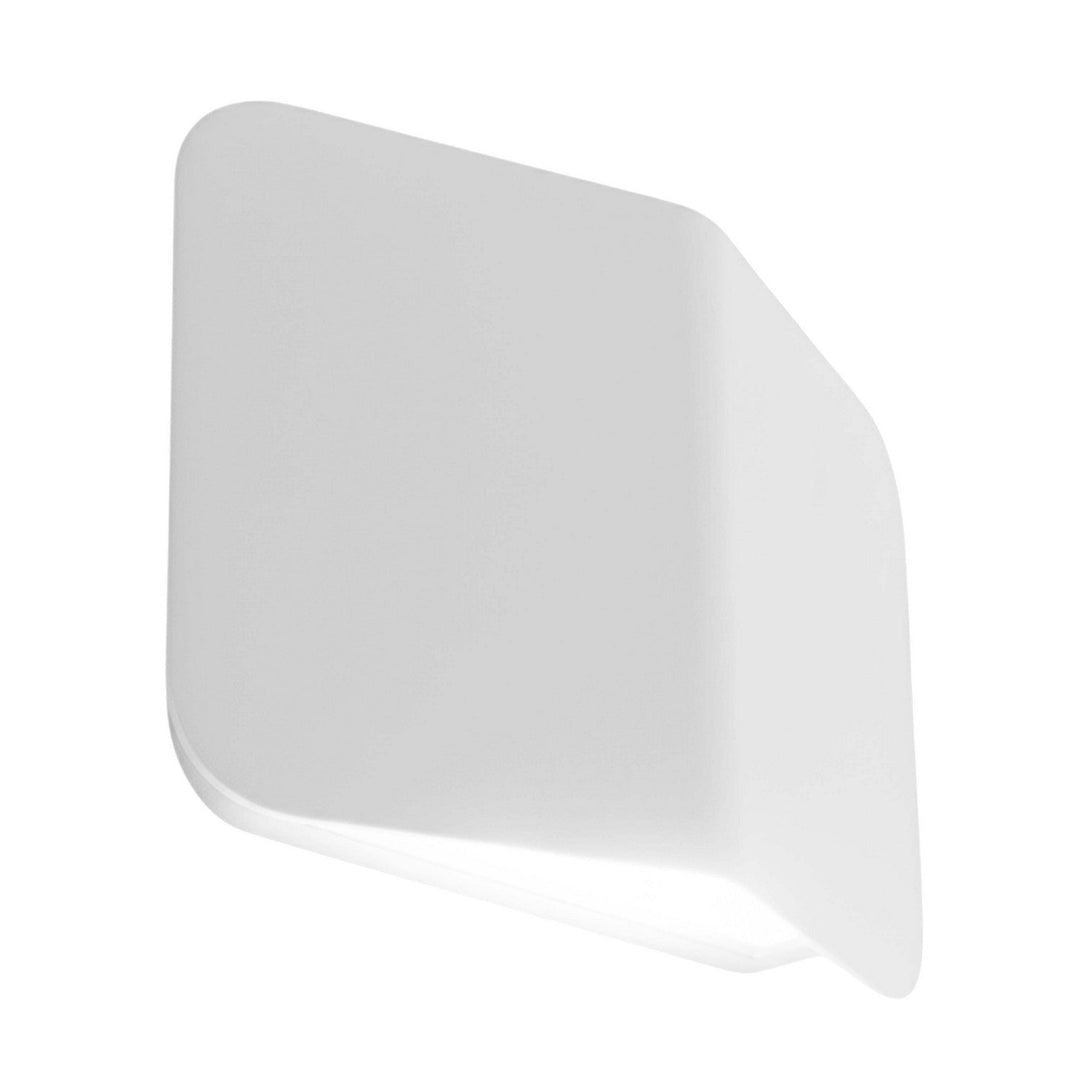Olivia LED Outdoor Wall Sconce in Matte White Dainolite Canada