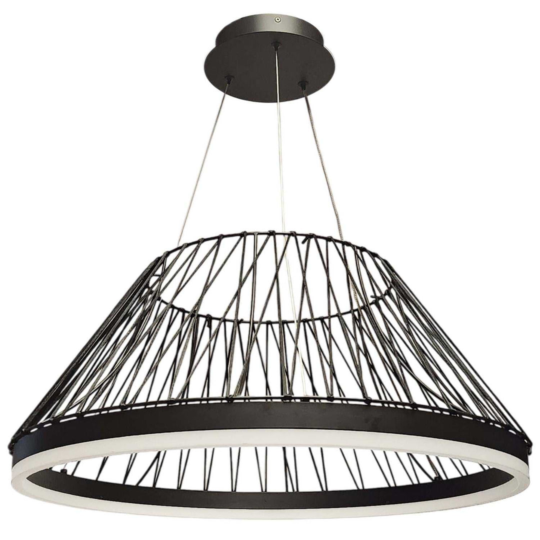 Philomene LED Pendant in Black Dainolite Canada