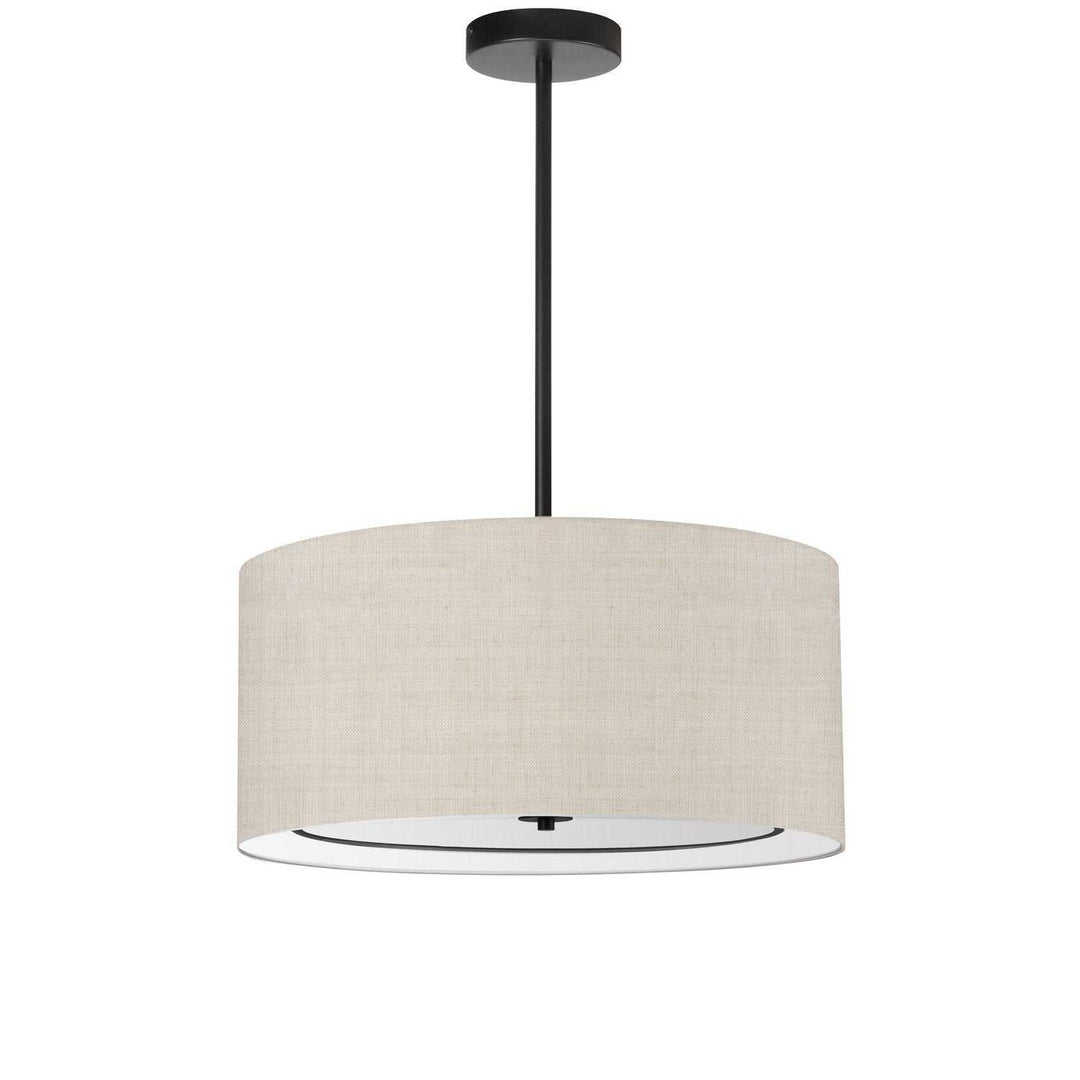 Porscha Four Light Pendant in Beige Dainolite Canada