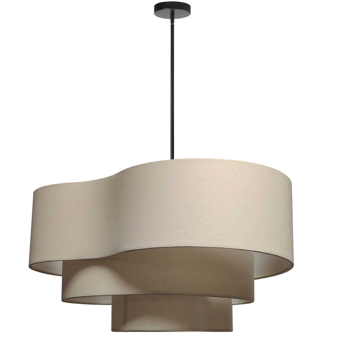 Rory Four Light Pendant in Natural Dainolite Canada