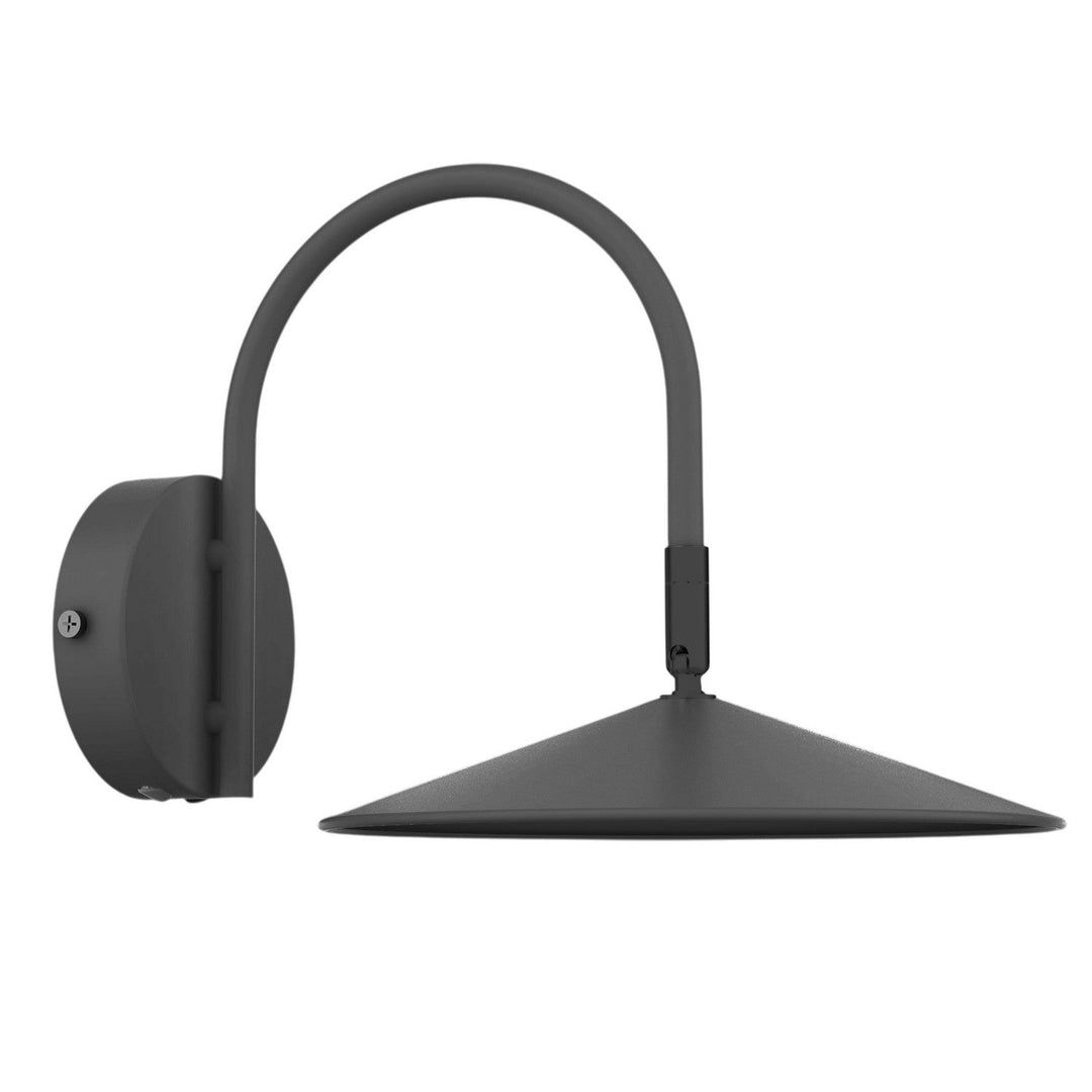 Raquel LED Wall Sconce in Matte Black Dainolite Canada