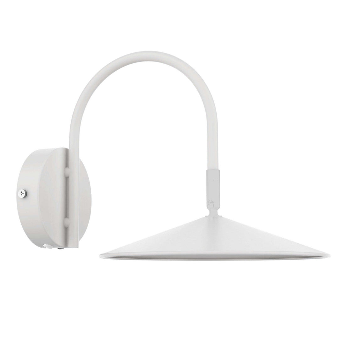 Raquel LED Wall Sconce in Matte White Dainolite Canada