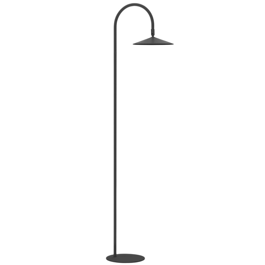 Raquel LED Floor Lamp in Matte Black Dainolite Canada