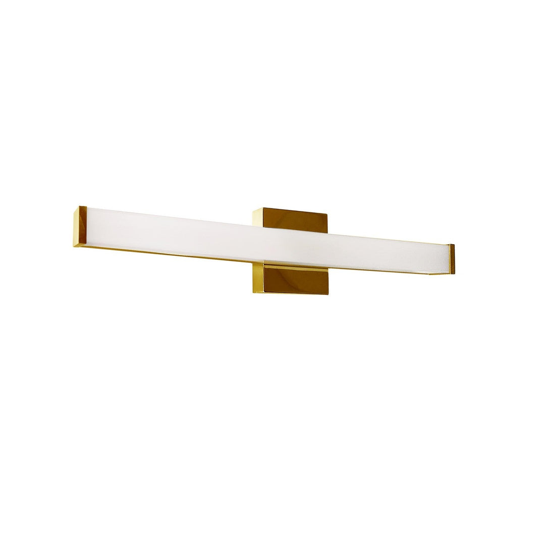 Vasilia LED Vanity in White Dainolite Canada