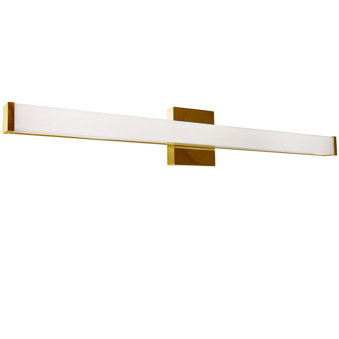Vasilia LED Vanity in White Dainolite Canada