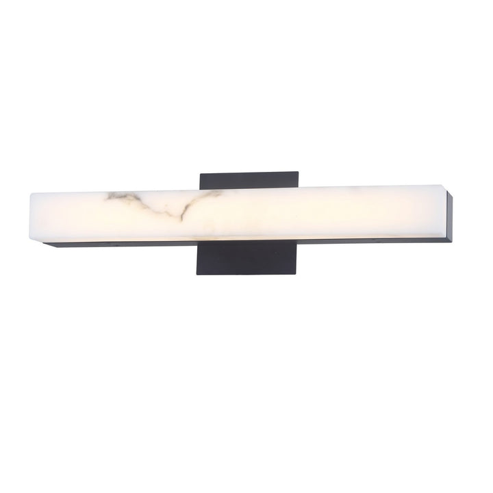 Wendaline LED Wall Sconce in White Alabaster Dainolite Canada