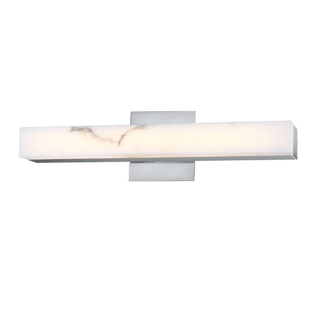 Wendaline LED Wall Sconce in White Alabaster Dainolite Canada