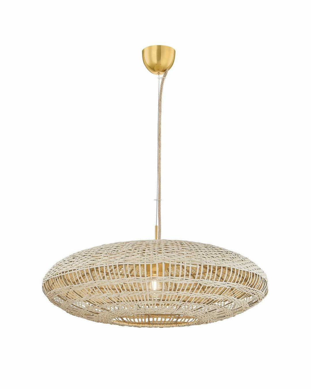 Erin One Light Pendant in Aged Brass Mitzi Canada