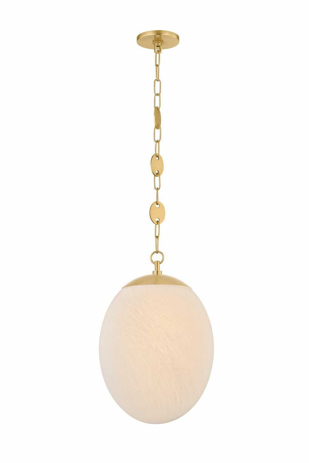 Nell One Light Pendant in Aged Brass Mitzi Canada