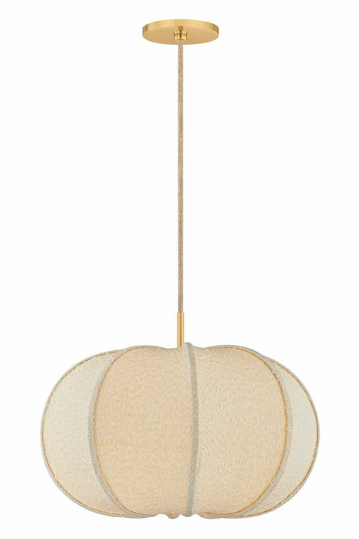 Alexandra One Light Pendant in Aged Brass Mitzi Canada