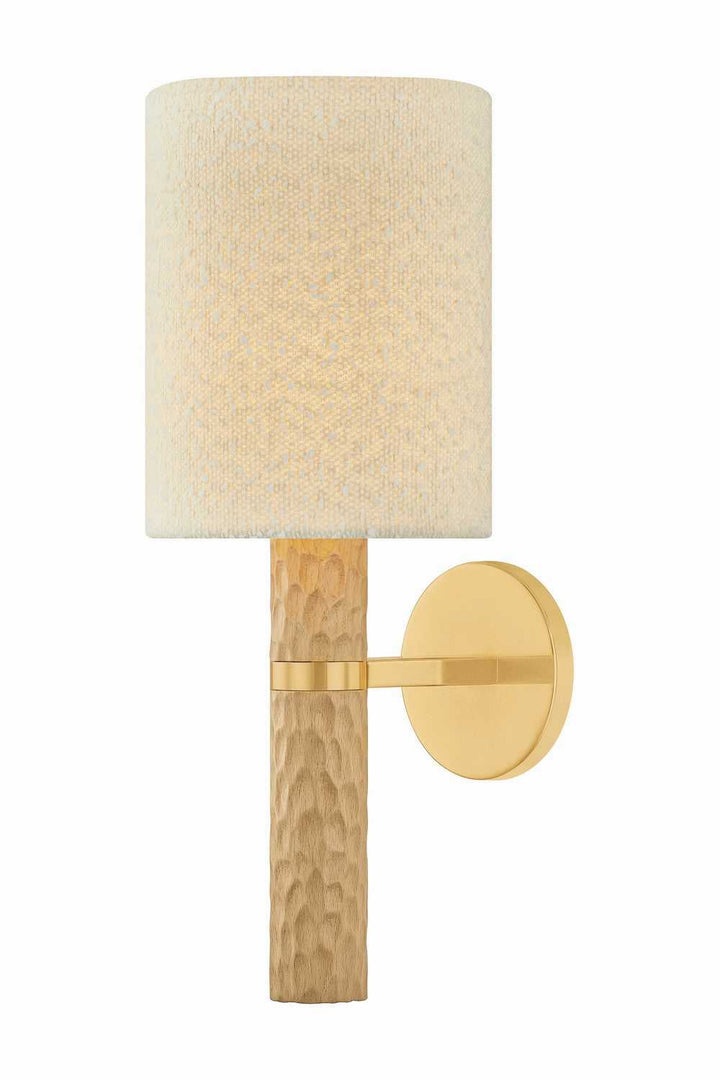 Jones One Light Wall Sconce in Aged Brass Mitzi Canada