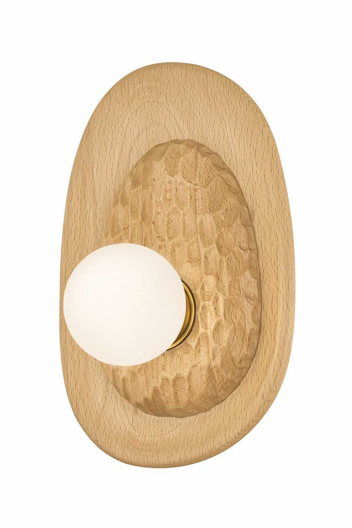 Pres One Light Wall Sconce in Aged Brass Mitzi Canada