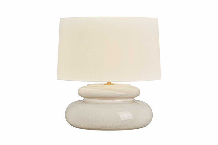 Pia One Light Table Lamp in Aged Brass Mitzi Canada