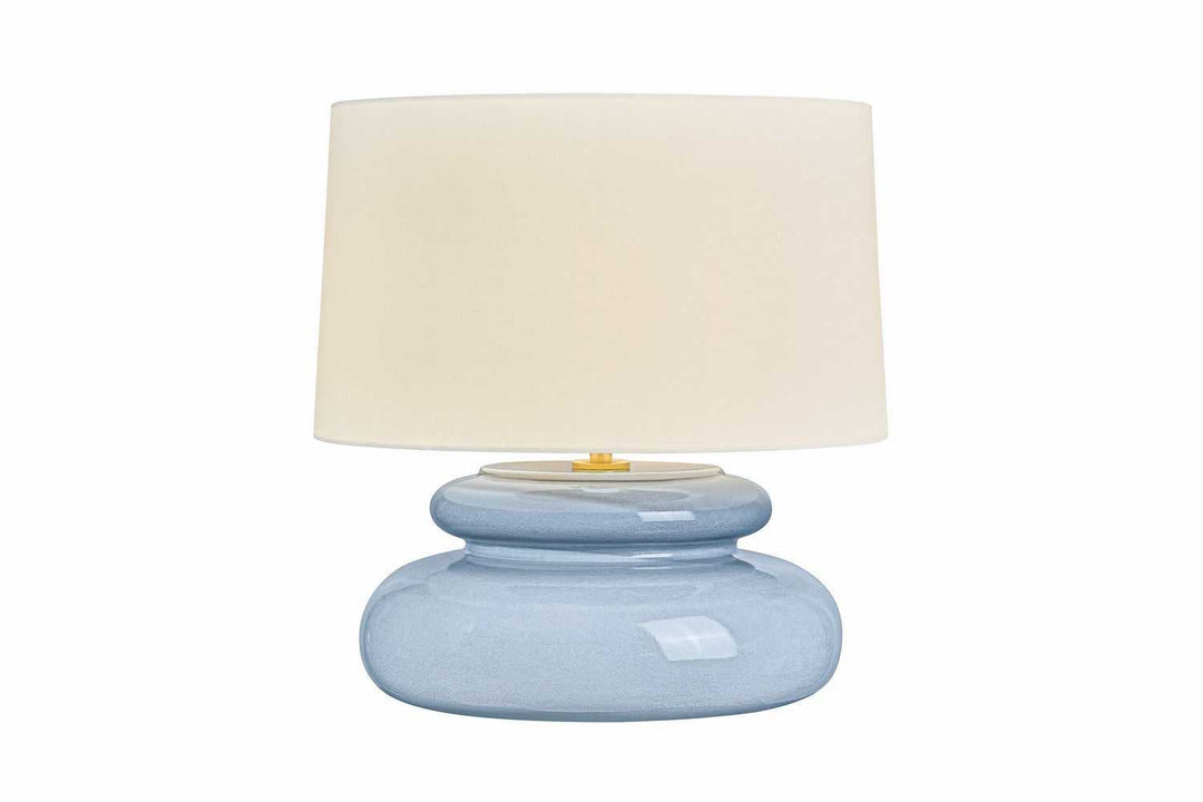 Pia One Light Table Lamp in Aged Brass Mitzi Canada