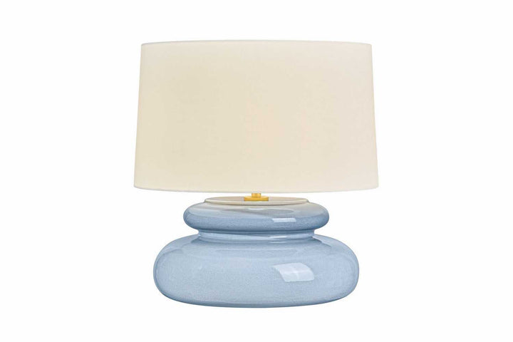 Pia One Light Table Lamp in Aged Brass Mitzi Canada