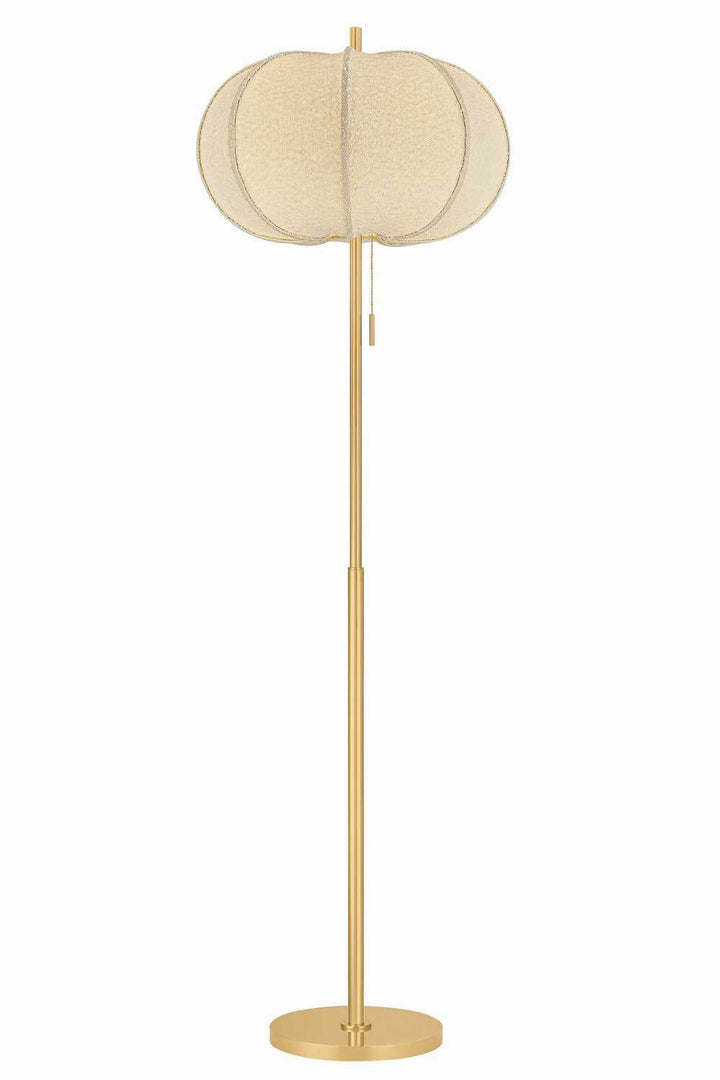 Alexandra One Light Floor Lamp in Aged Brass Mitzi Canada