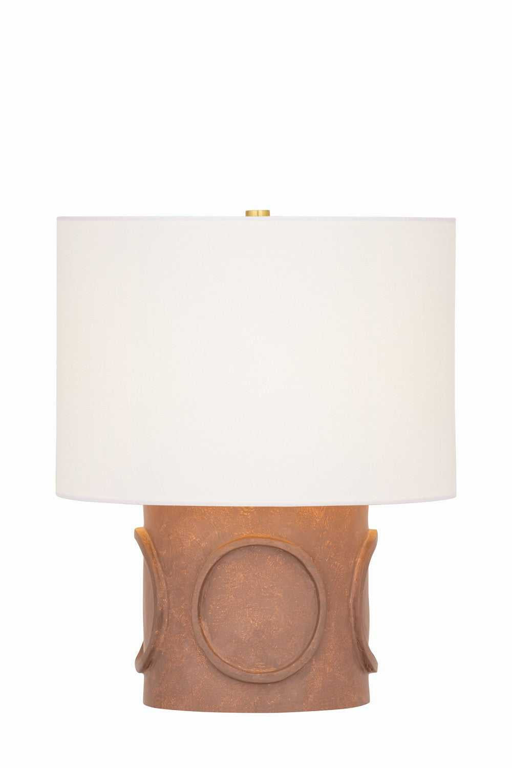 Davie One Light Table Lamp in Aged Brass Mitzi Canada