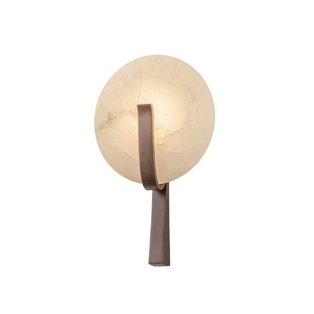 Thira LED Wall Sconce in Bronze Leaf Corbett Lighting Canada