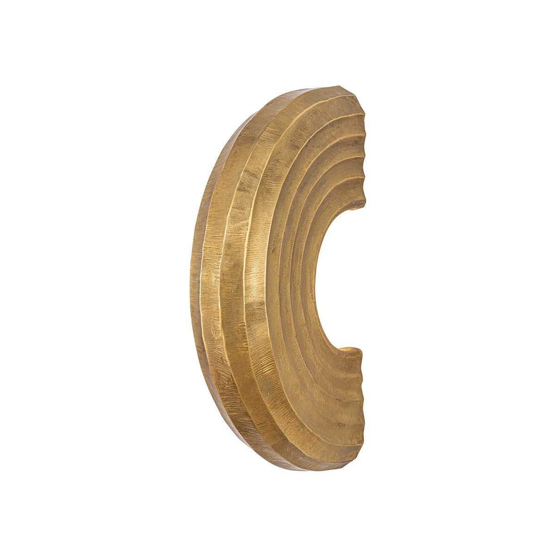 Enko Two Light Wall Sconce in Vintage Brass Corbett Lighting Canada