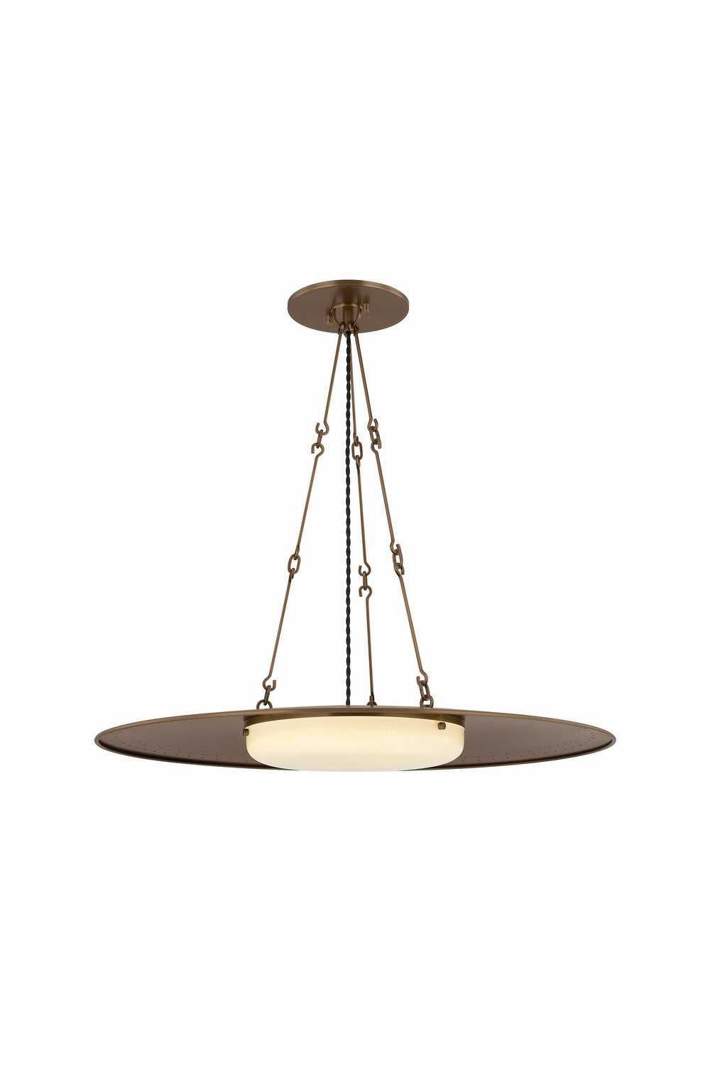 Anoka LED Pendant in Historic Bronze Hudson Valley Canada