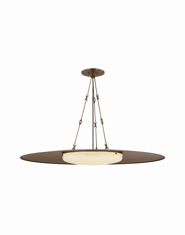 Anoka LED Pendant in Historic Bronze Hudson Valley Canada