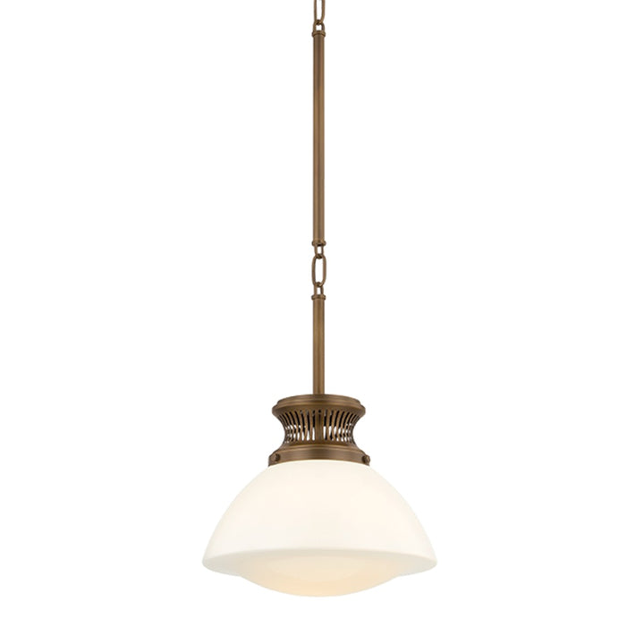 Bruceville One Light Pendant in Historic Bronze Hudson Valley Canada