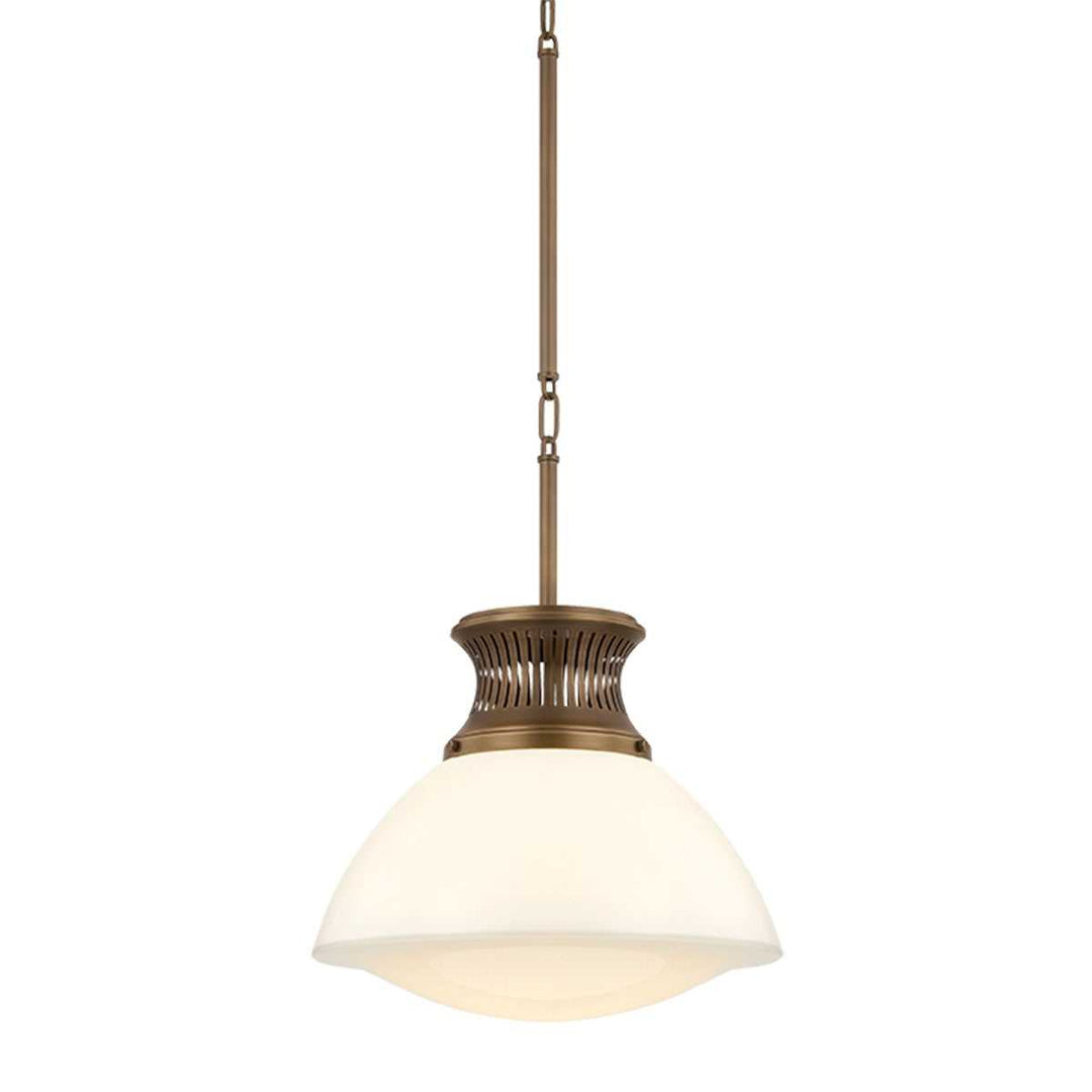 Bruceville One Light Pendant in Historic Bronze Hudson Valley Canada