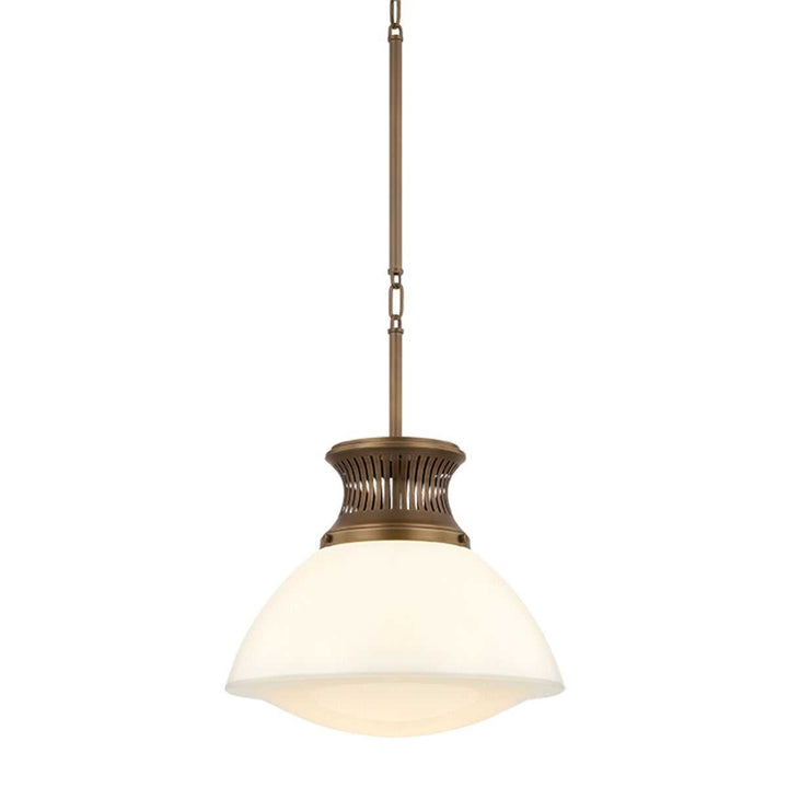 Bruceville One Light Pendant in Historic Bronze Hudson Valley Canada