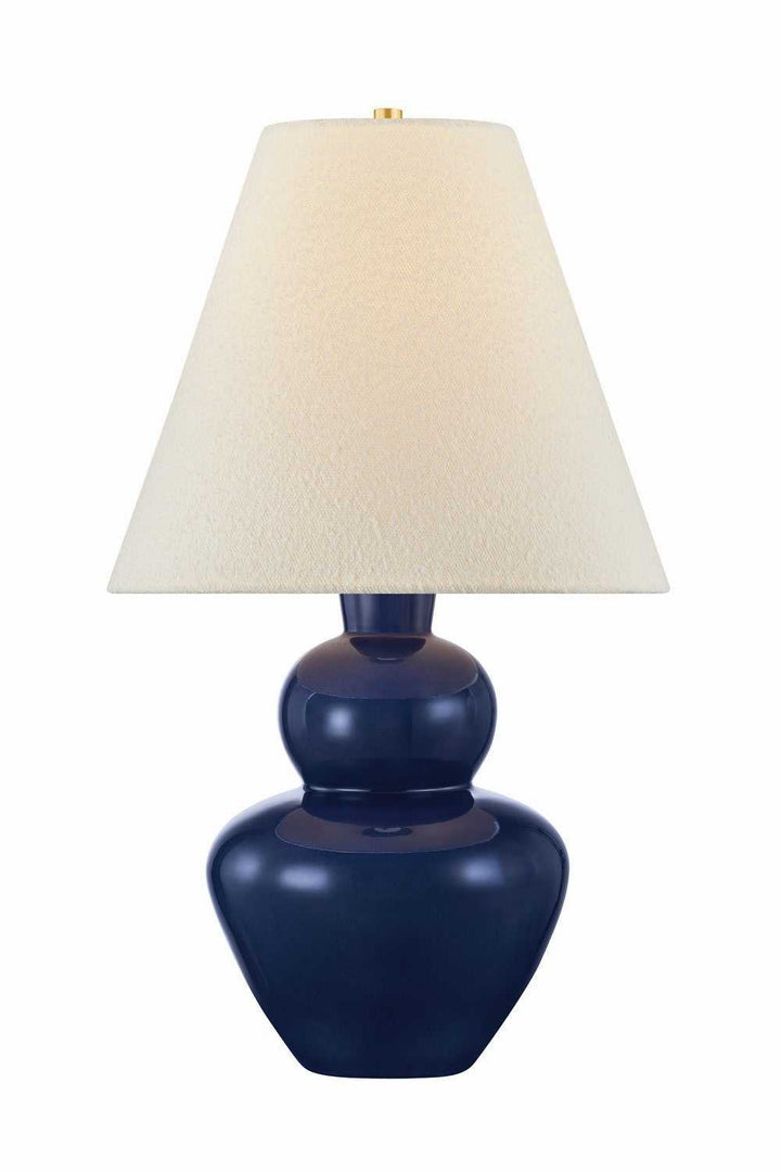 Dumont One Light Table Lamp in Aged Brass Hudson Valley Canada