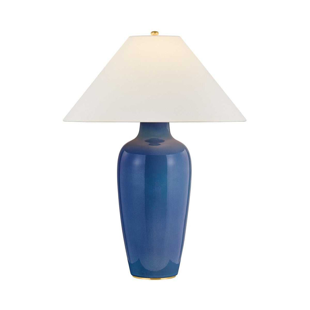 Rhinelander One Light Table Lamp in Aged Brass Hudson Valley Canada