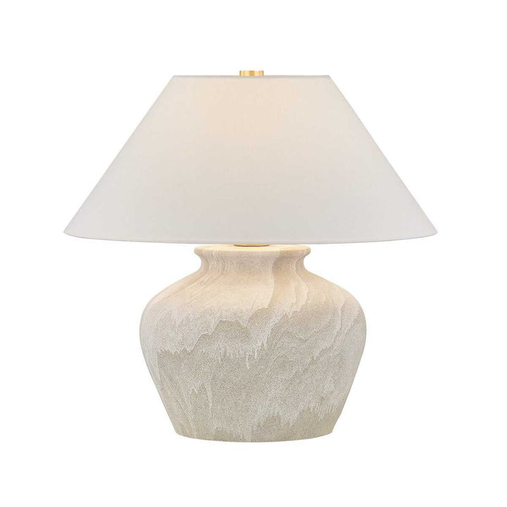 Allards One Light Table Lamp in Aged Brass Hudson Valley Canada