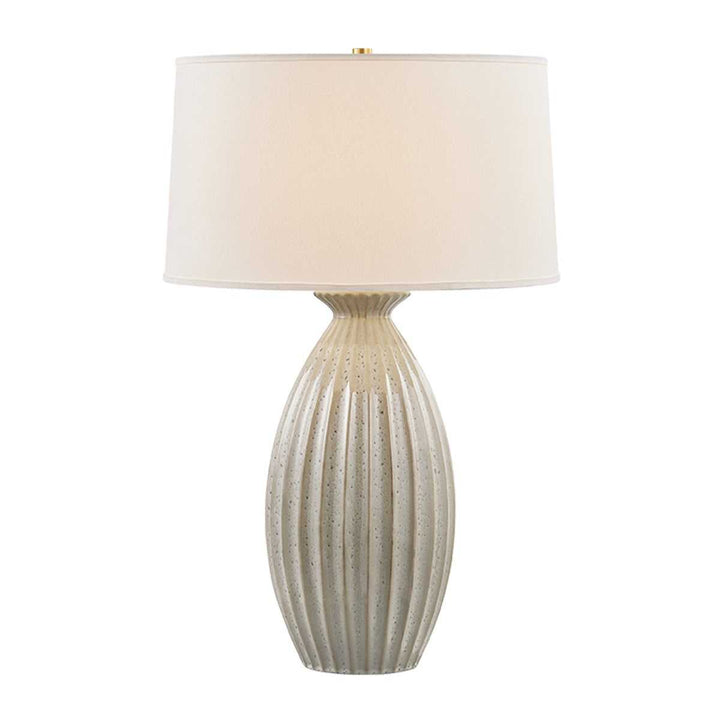 Box Elder One Light Table Lamp in Aged Brass Hudson Valley Canada