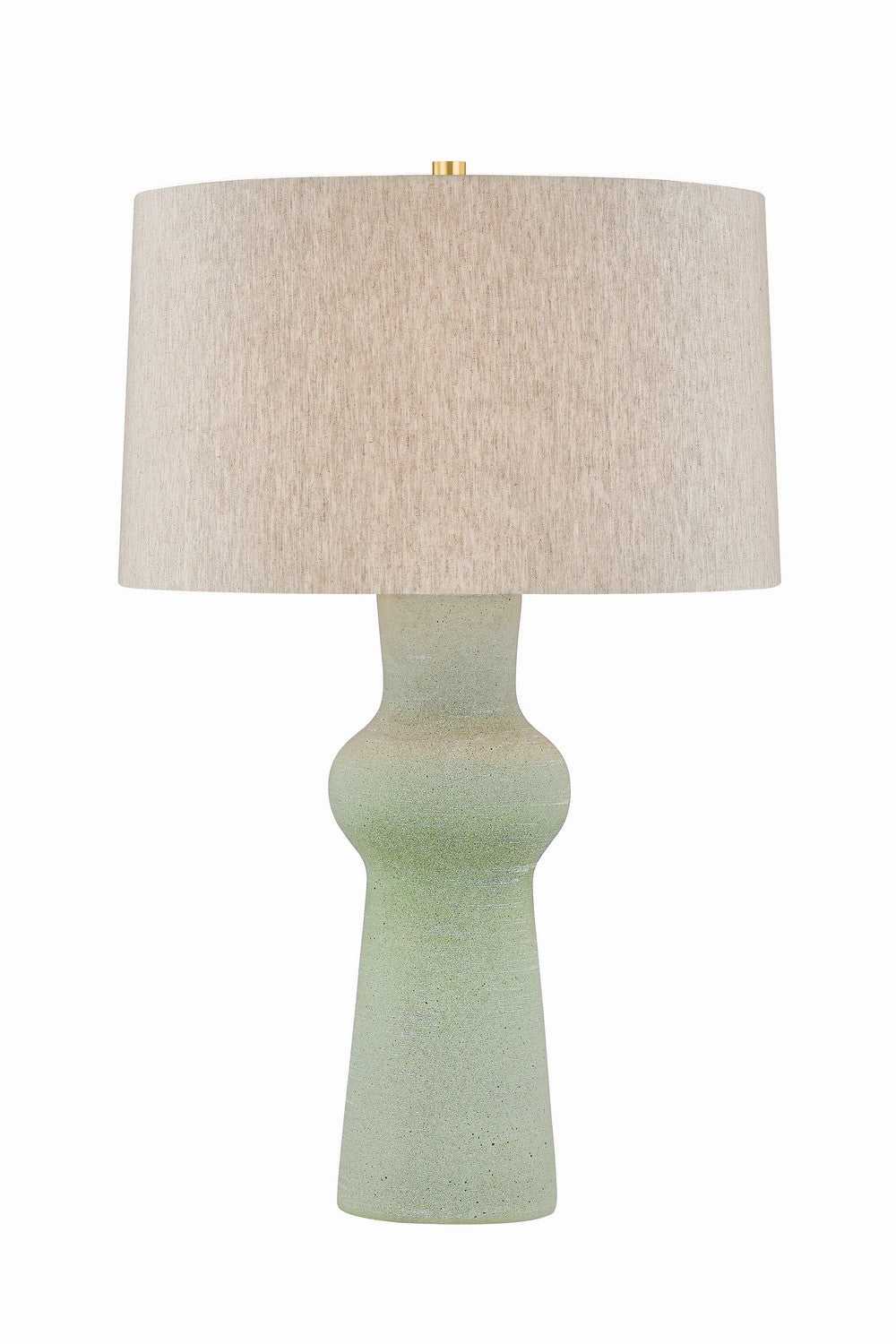 Heathway One Light Table Lamp in Aged Brass Hudson Valley Canada
