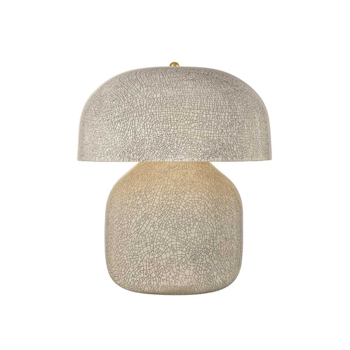 Leetown Two Light Table Lamp in Aged Brass Hudson Valley Canada