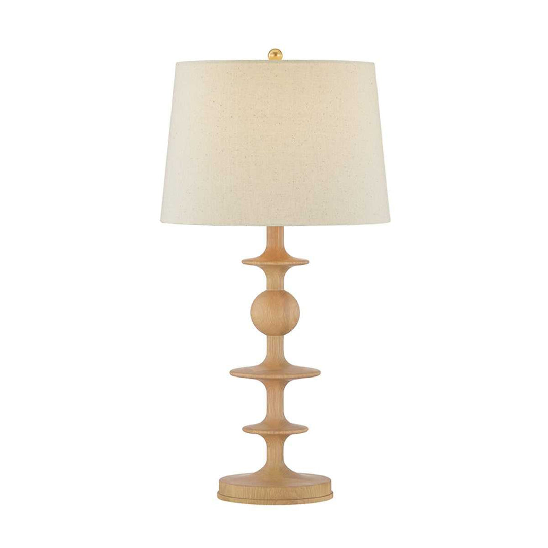 Jefferson Heights One Light Table Lamp in Aged Brass Hudson Valley Canada