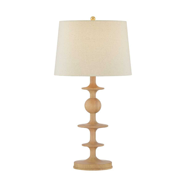 Jefferson Heights One Light Table Lamp in Aged Brass Hudson Valley Canada
