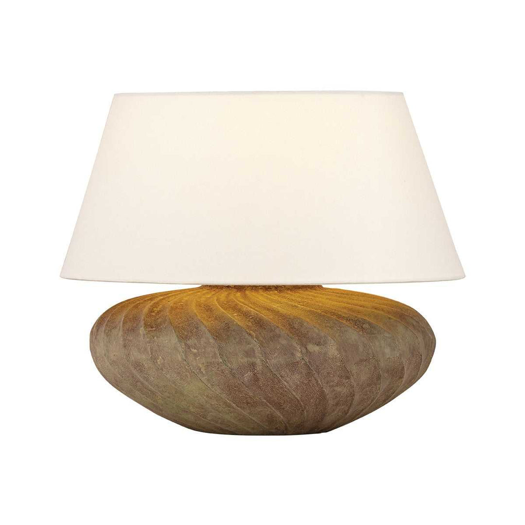 Arlin One Light Table Lamp in Patina Brass Hudson Valley Canada