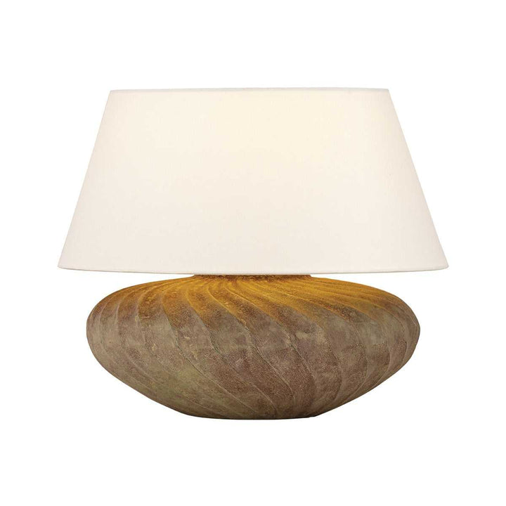 Arlin One Light Table Lamp in Patina Brass Hudson Valley Canada