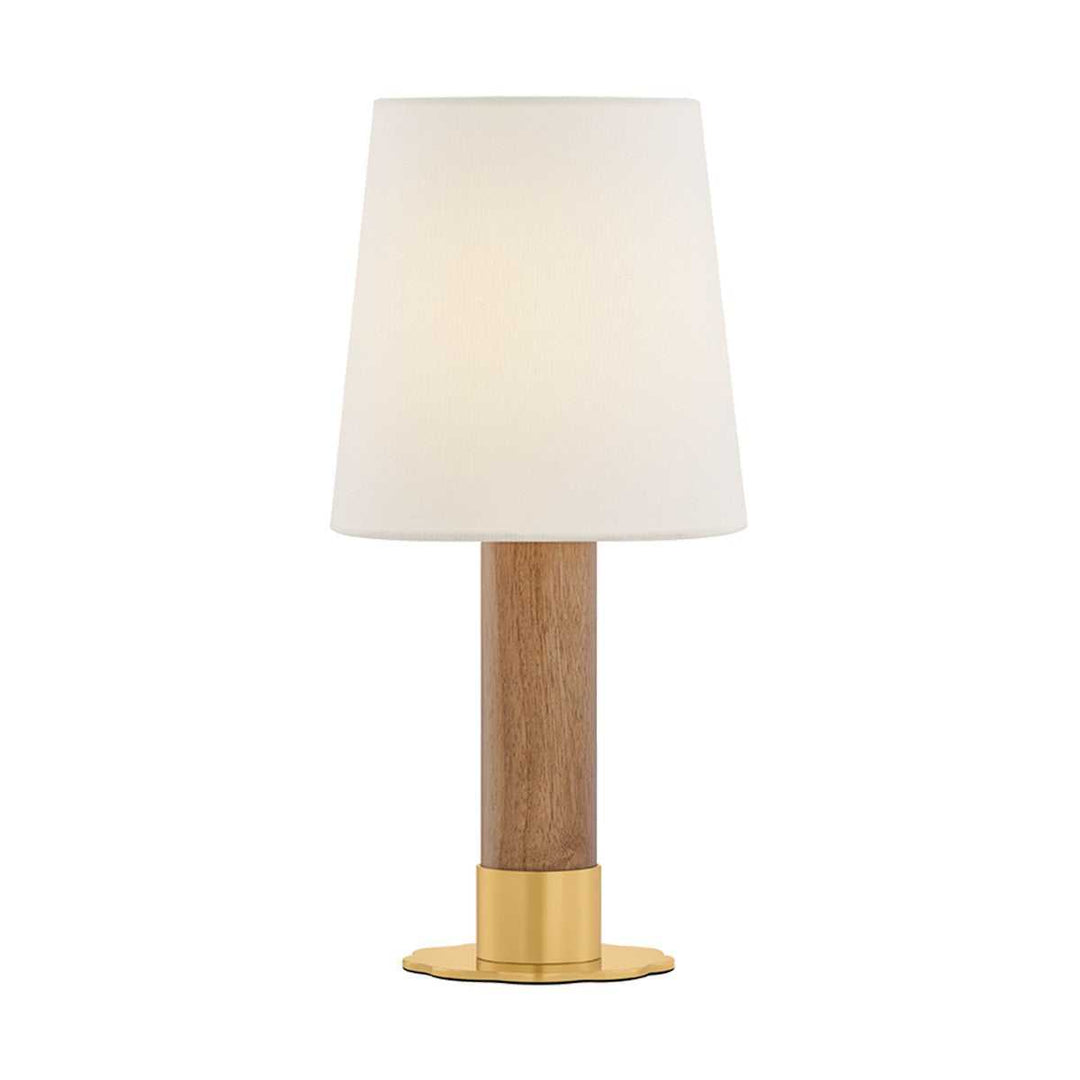 Meadowbrook LED Table Lamp in Aged Brass Hudson Valley Canada