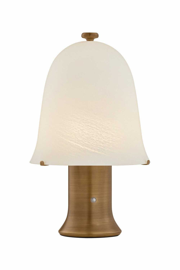 Kipps LED Table Lamp in Patina Brass Hudson Valley Canada