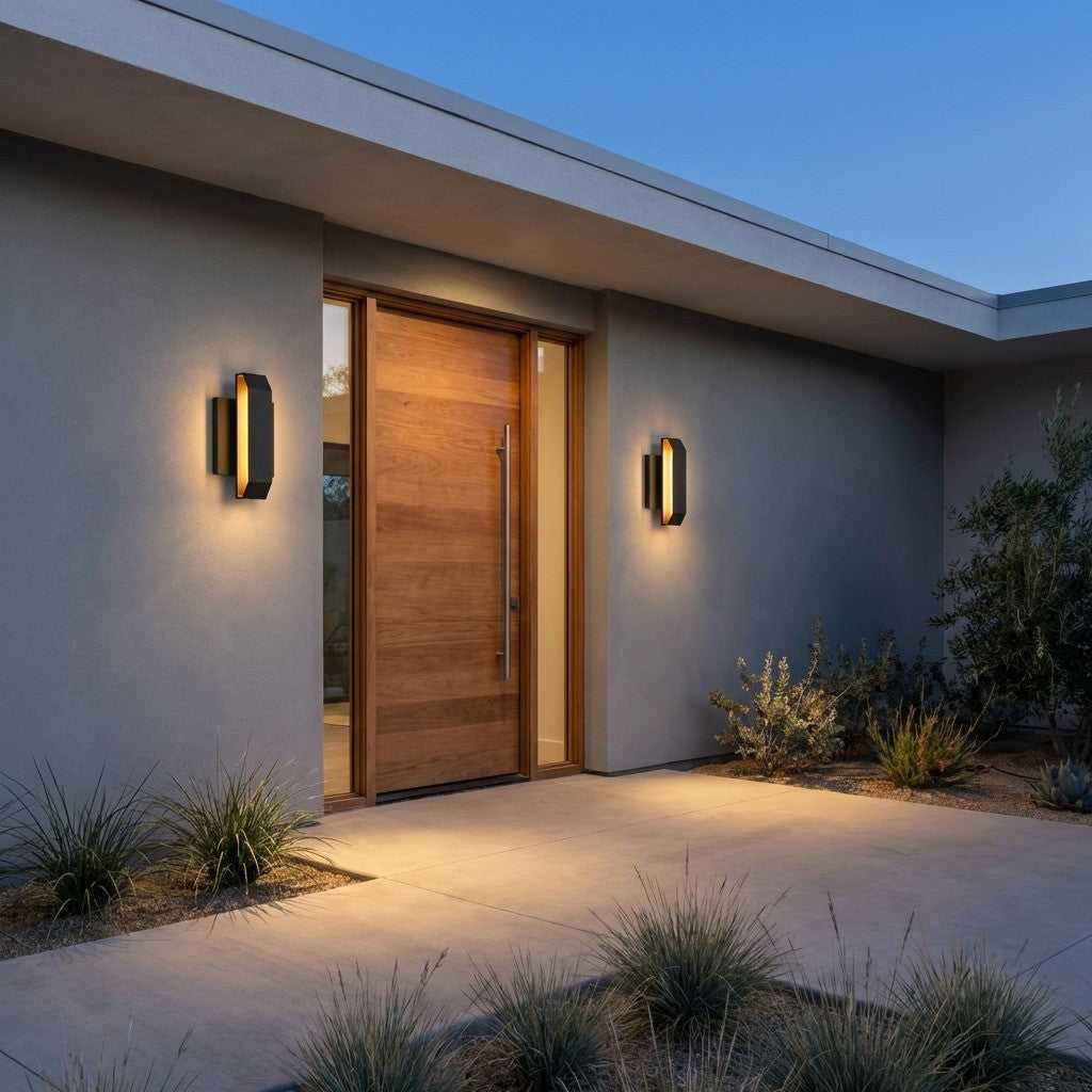 Lakemont LED Outdoor Wall Lantern in Textured Black Generation Lighting Canada