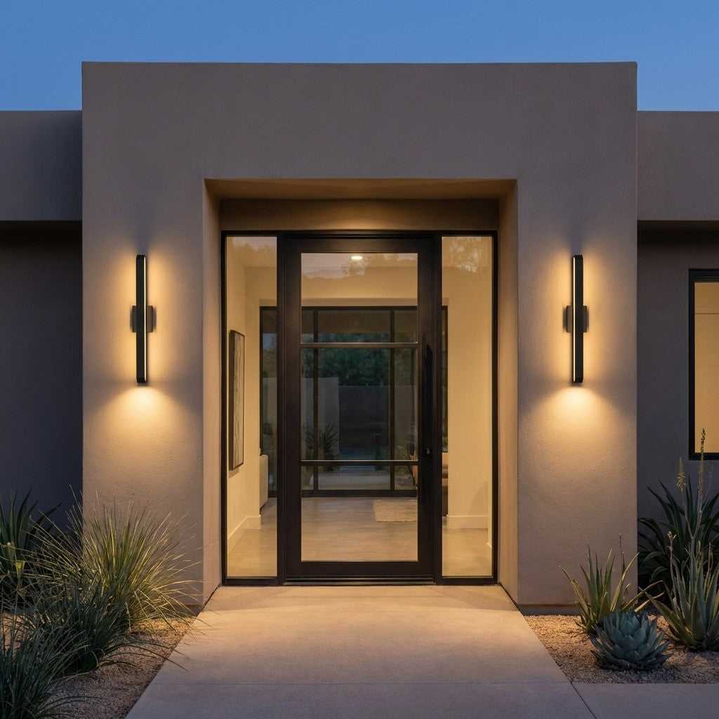 Lakemont LED Outdoor Wall Lantern in Textured Black Generation Lighting Canada