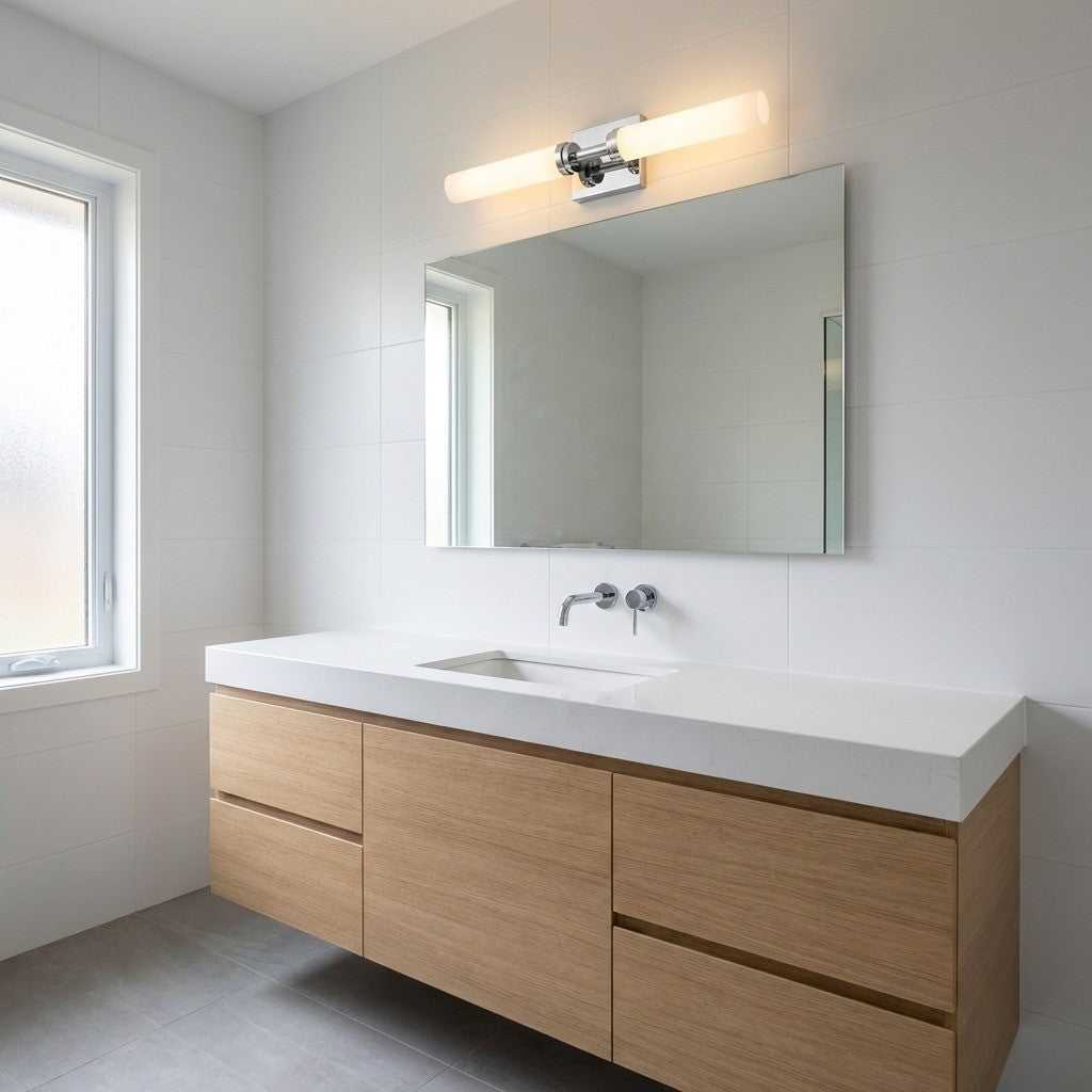 Coles LED Vanity in Chrome Generation Lighting Canada