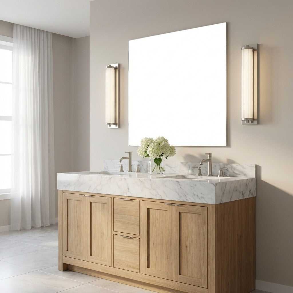 Weston LED Vanity in Chrome Generation Lighting Canada