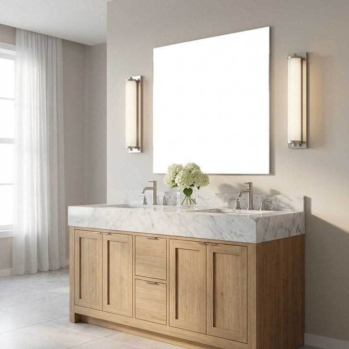 Weston LED Vanity in Chrome Generation Lighting Canada