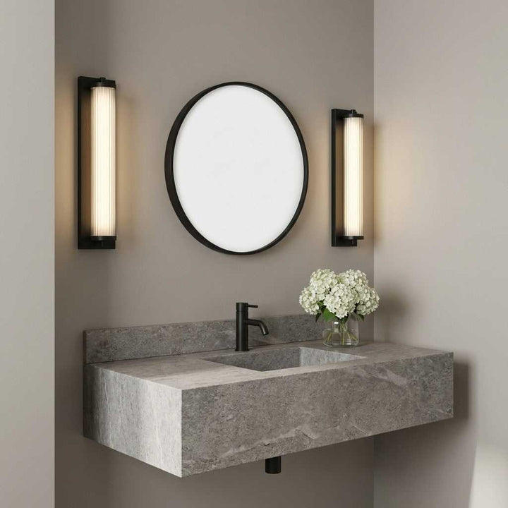 Weston LED Vanity in Midnight Black Generation Lighting Canada