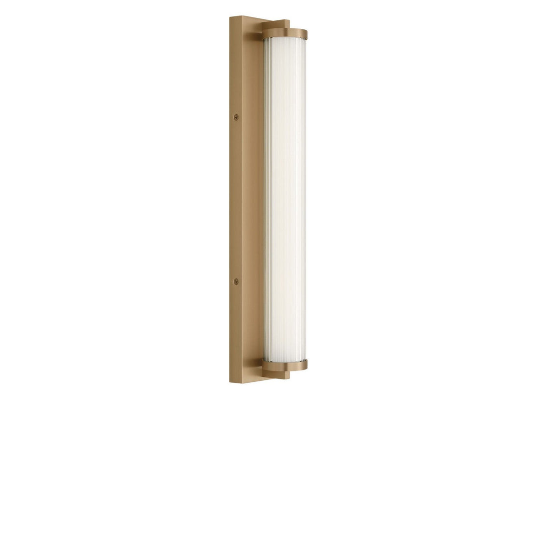 Weston LED Vanity in Satin Brass Generation Lighting Canada