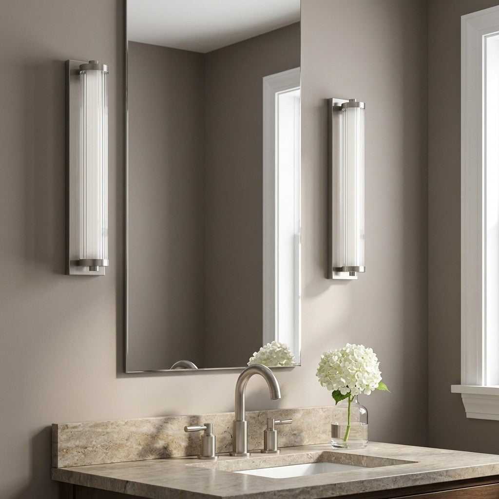 Weston LED Vanity in Brushed Nickel Generation Lighting Canada