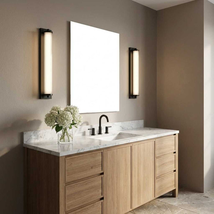 Weston LED Vanity in Midnight Black Generation Lighting Canada