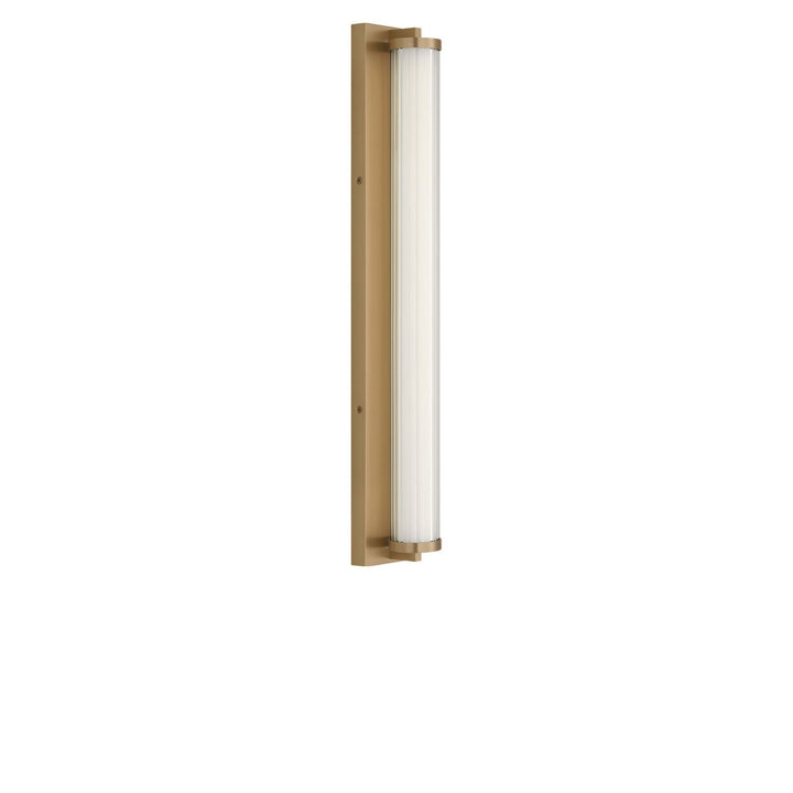 Weston LED Vanity in Satin Brass Generation Lighting Canada